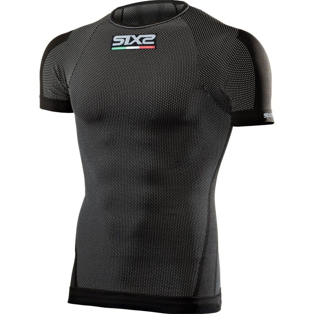 Sixs TS1MLXLWO-NE TS1 Компрессионная рубашка Черный Black L-XL