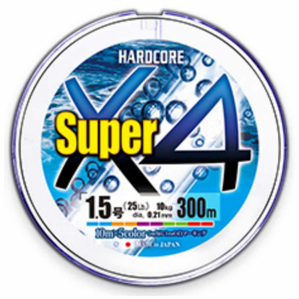 Duel 182706 Hardcore Super X4 Плетеный 300 m Многоцветный Multicolour 0.210 mm 