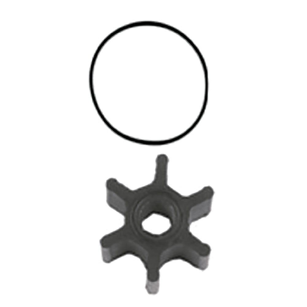 Talamex 17200284 17200284 Нитриловое внутреннее рабочее колесо с одинарным плоским приводом с прокладкой Черный Black