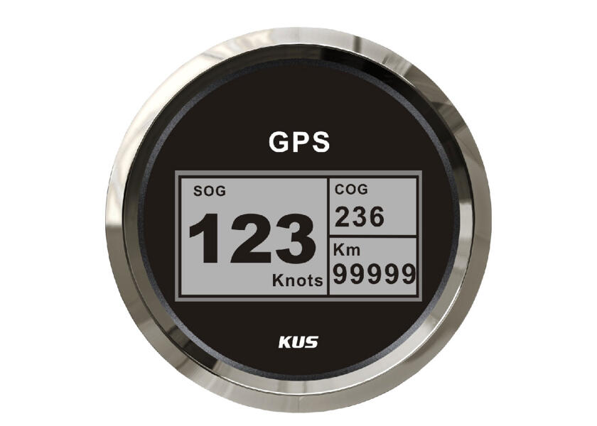 Купить KUS Digital Speedometer with GPS / 85 mm / stainless steel 33454-bvs 7ft.ru в интернет магазине Семь Футов