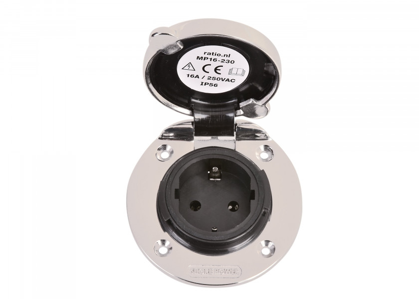 Купить SCHUKO Socket / stainless steel 50467-bvs 7ft.ru в интернет магазине Семь Футов