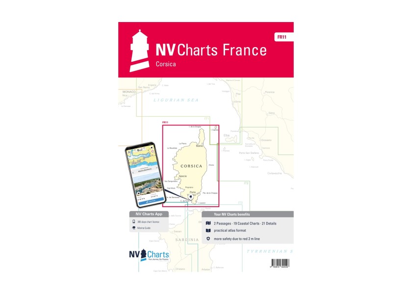 Купить NV VERLAG 9961 Атлас Франция FR11 Корсика 7ft.ru в интернет магазине Семь Футов