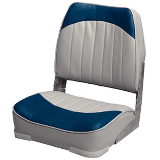 Wise seating 144-8WD734PLS660 Economy Fold Down Fishing Chair Голубой Grey / Navy