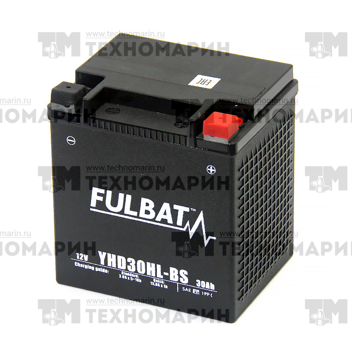 Аккумулятор гелевый FHD30HL-BS-GEL (YIX30L-BS) FULBAT