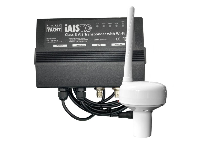 Купить DIGITAL YACHT ZDIGIAITBUN5 Транспондер iAISTX Plus SOTDMA AIS с комбинированной антенной GV30 GPS-AIS для судов, купить спасательное снаряжение в интернет-магазине 7ft.ru в интернет магазине Семь Футов