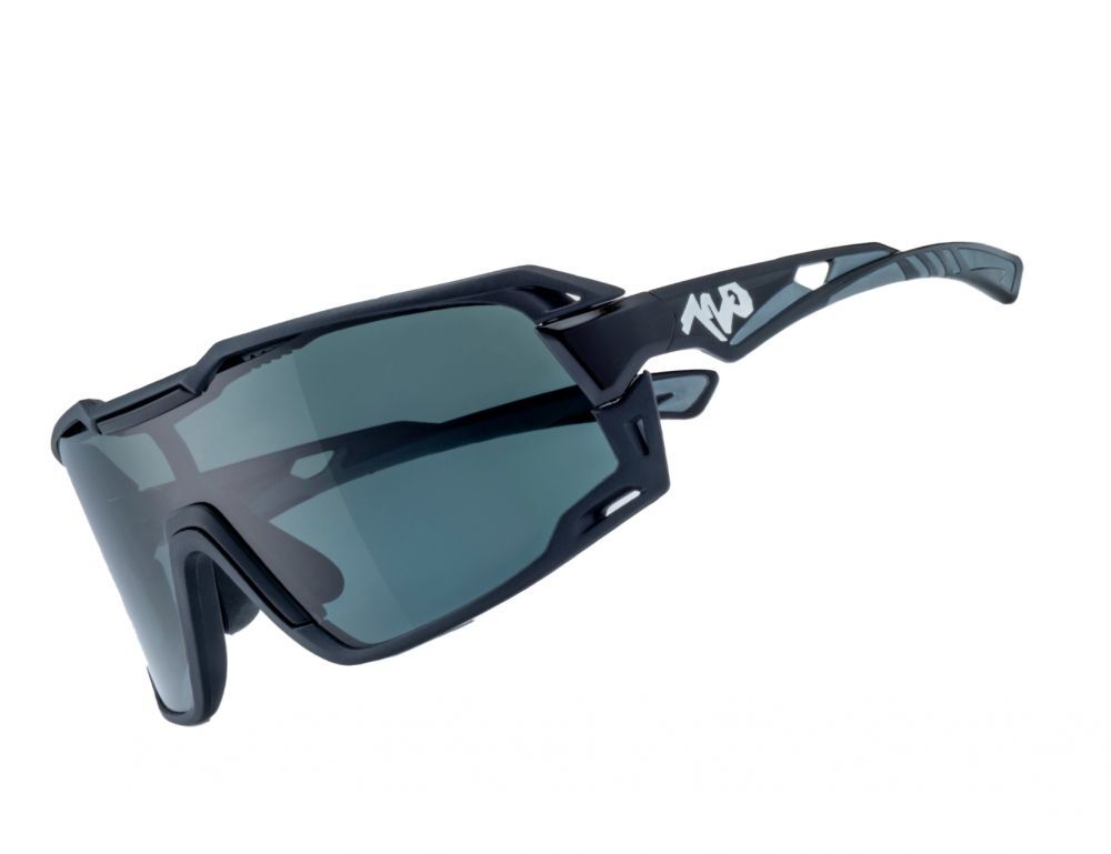 Купить Flash  / Matte Black w/ Glossy Black Temple  / Polarized Smoke / Cylinder Lens 7ft.ru в интернет магазине Семь Футов