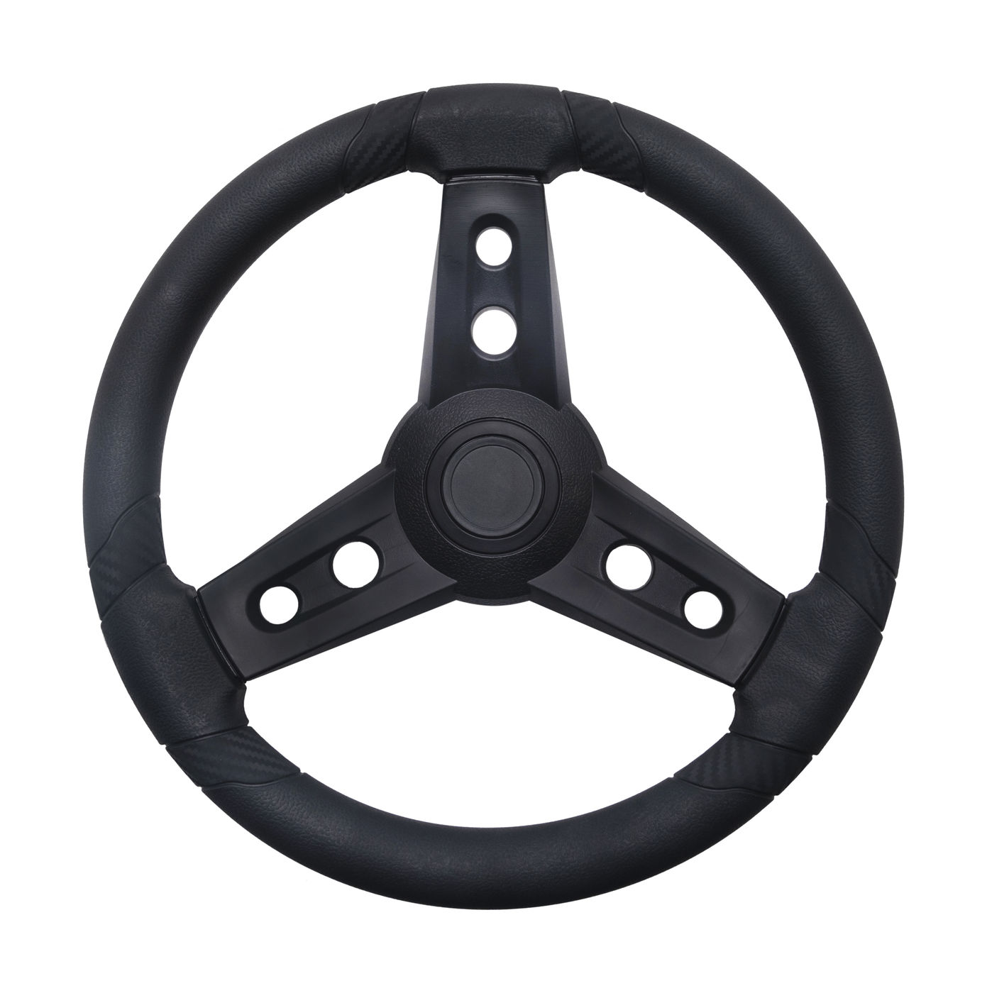 Купить Рулевое колесо LUGANA черное, д.350 мм Gussi 3LGN3521 7ft.ru в интернет магазине Семь Футов