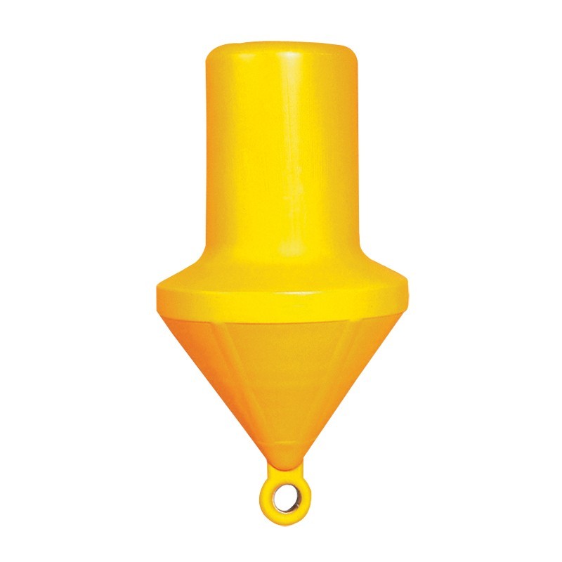 Буй маркировочный из желтого жесткого пластика Nuova Rade 16434 740 х 400 мм 36 кг цилиндрический с пеной