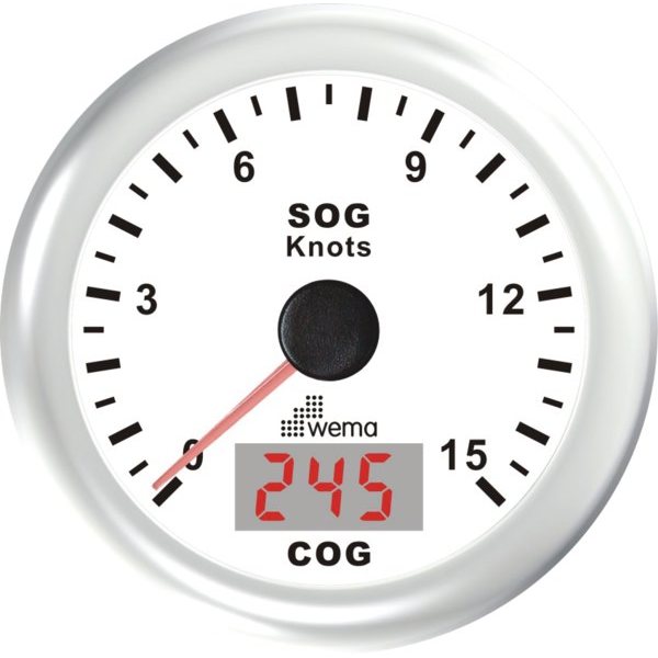 Индикатор скорости GPS Wema IGPS-WW-15 12 В 85 мм