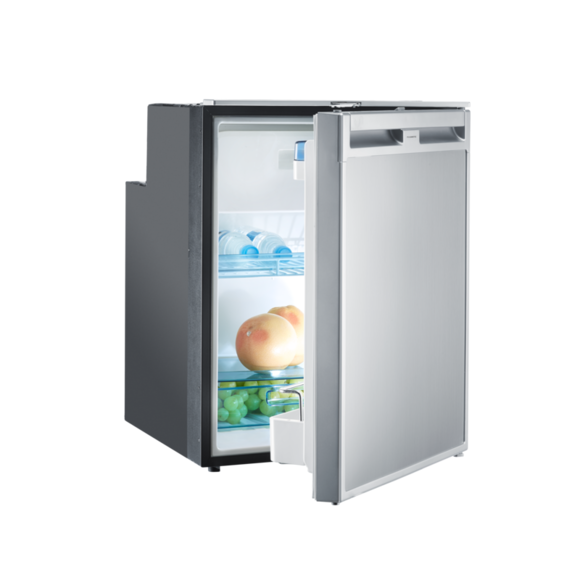 Компрессорный холодильник с передней панелью серебряного цвета Dometic CoolMatic CRX 140 9600029646 525x812x620 мм 136 л