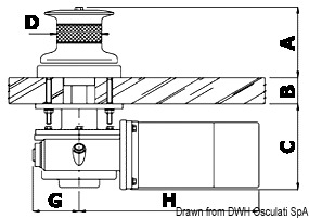 Купить Capstans windlass,T2000 24V 02.323.24 7ft.ru в интернет магазине Семь Футов