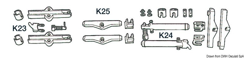 Купить K24 kit for K23, K24, K25 cable connection, 45.047.25 7ft.ru в интернет магазине Семь Футов