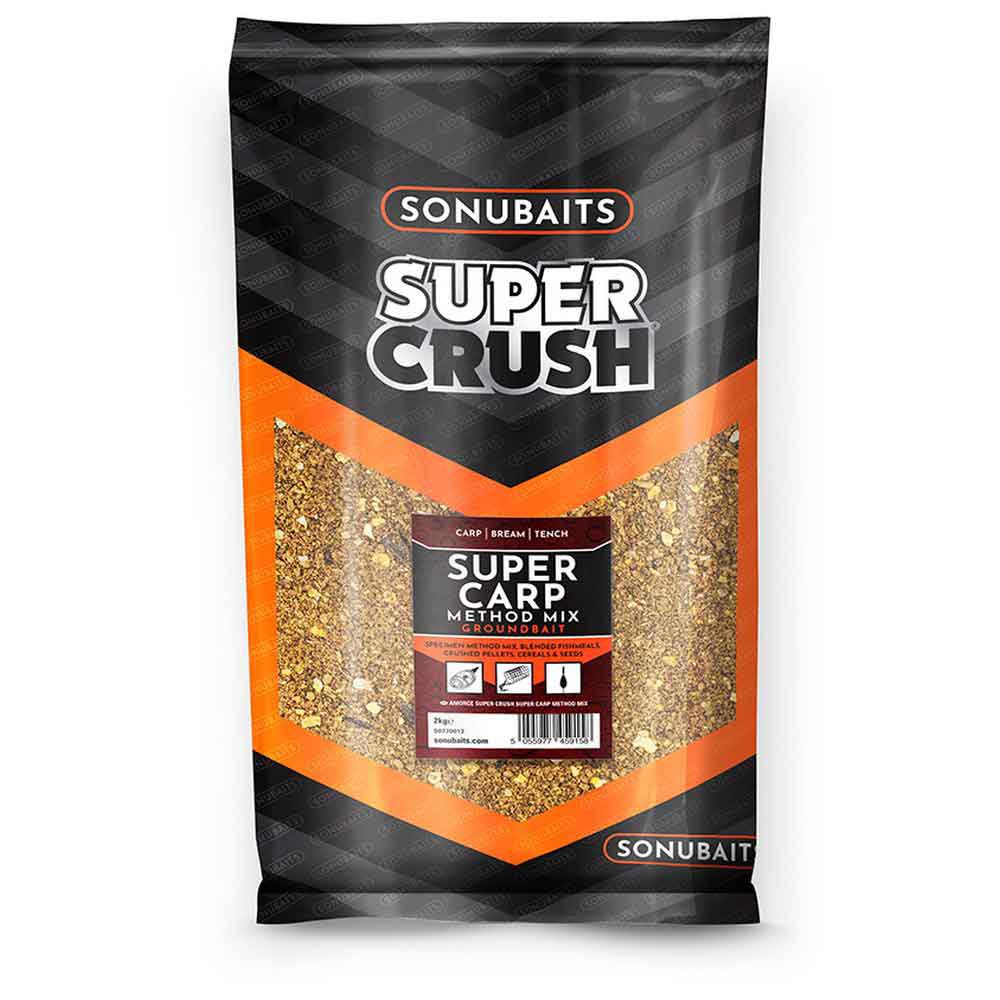 Sonubaits S1770012 Super Carp Method Mix Supercrush Прикормка 2kg Желтый