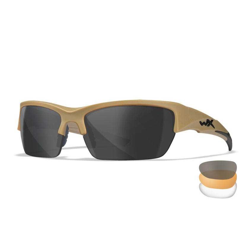 Wiley x CHVAL06T-UNIT поляризованные солнцезащитные очки Valor 2.5 Grey / Clear / Light Rust / Matte Tan