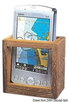 Купить Полка ARC из тика для GPS 95 x 55 x 85 мм, Osculati 71.327.10 7ft.ru в интернет магазине Семь Футов