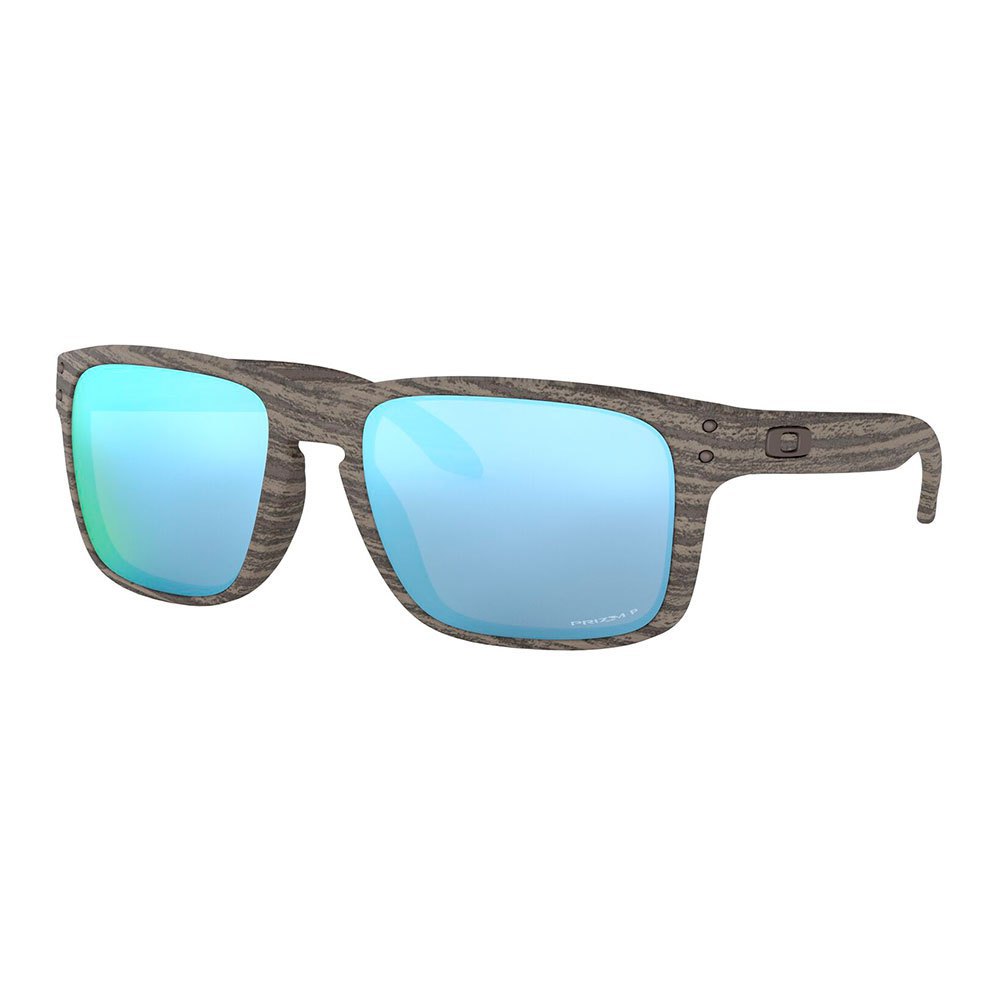 Oakley OO9102-J955 Holbrook Prizm Deep Water Поляризованные Очки Woodgrain Prizm Deep H2O Polarized/CAT3