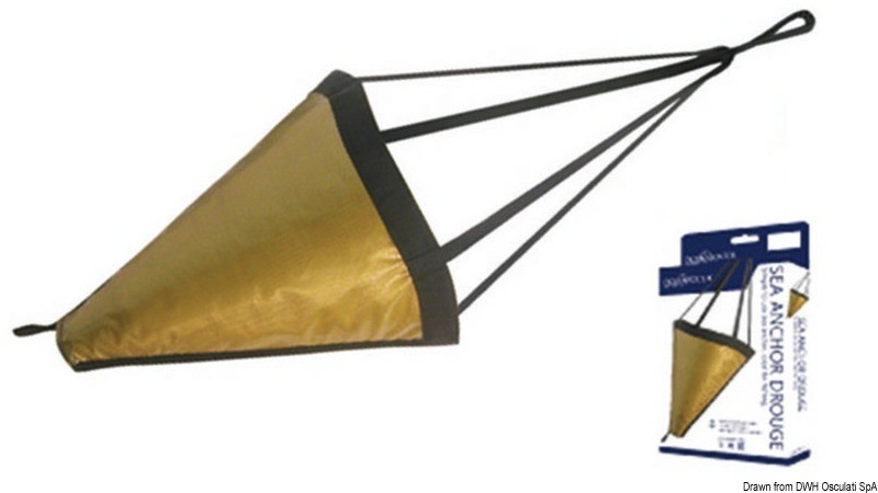 Купить Плавучий якорь из полиамидной ткани Sea-Drouge длина судна 12 м 1350 х 1400 мм, Osculati 32.756.04 7ft.ru в интернет магазине Семь Футов