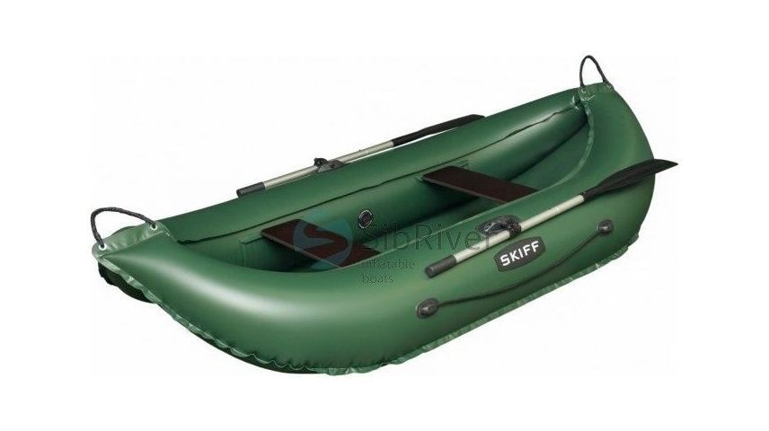 Купить Надувная лодка ПВХ Skiff 265, зеленый, SibRiver S265GREEN 7ft.ru в интернет магазине Семь Футов