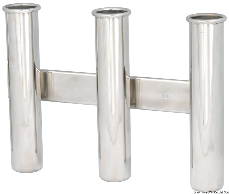 Купить Wall mounting rod holder AISI 316 Nr. 3 rods, 41.167.80 7ft.ru в интернет магазине Семь Футов