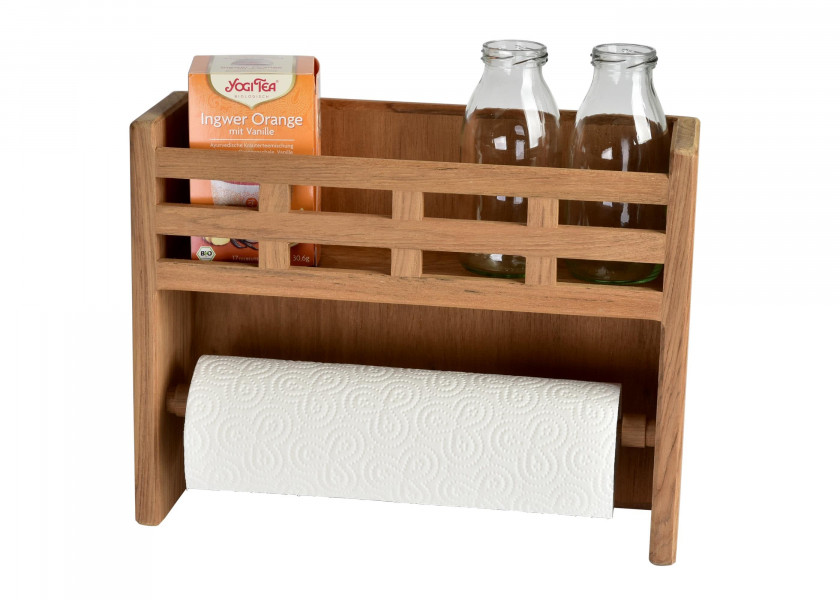 Купить ARC 518 Диспенсер для кухонных рулетов из тикового дерева и подставка для специй 7ft.ru в интернет магазине Семь Футов