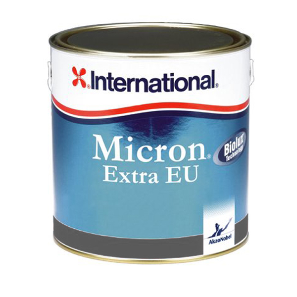 Краска необрастающая эродирующая International Micron Extra EU YBB606/750AZ 750 мл тёмно-серая