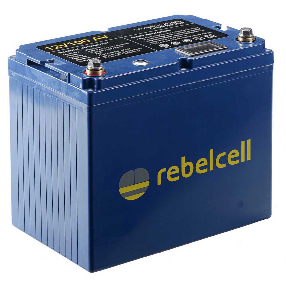 Rebelcell NBR-006 NBR-006 LI-ION 12V100 AV 1.29 KWH Литиевая батарейка Серебристый Blue