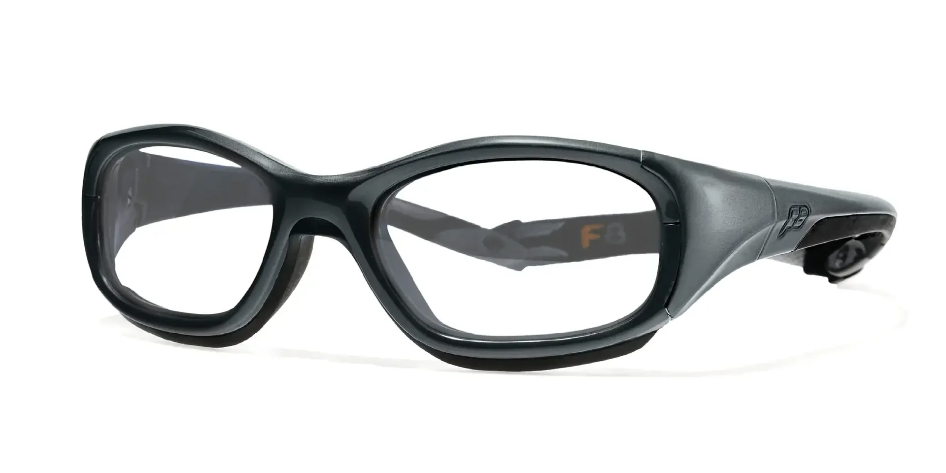 Купить Спортивные очки с диоптриями Rec Specs / Slam XL / Shiny Gunmetal / Black, slamxlshgb5519135csf 7ft.ru в интернет магазине Семь Футов