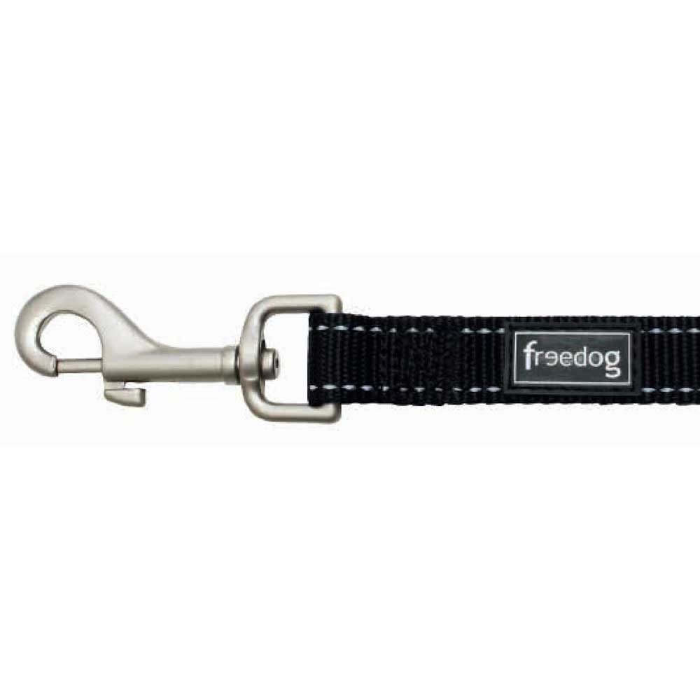 Freedog FD4002410 Nylon Reflect Поводок Черный  Black 20 mm x 120 cm
