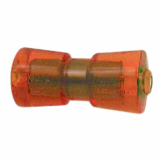 Stoltz industries 122-RP7 Keel Roller Оранжевый  7 Hole 5/8 177 mm 
