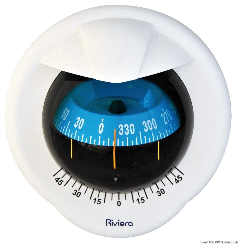 Купить RIVIERA Pegasus compass 4 white/blue, 25.020.15 7ft.ru в интернет магазине Семь Футов