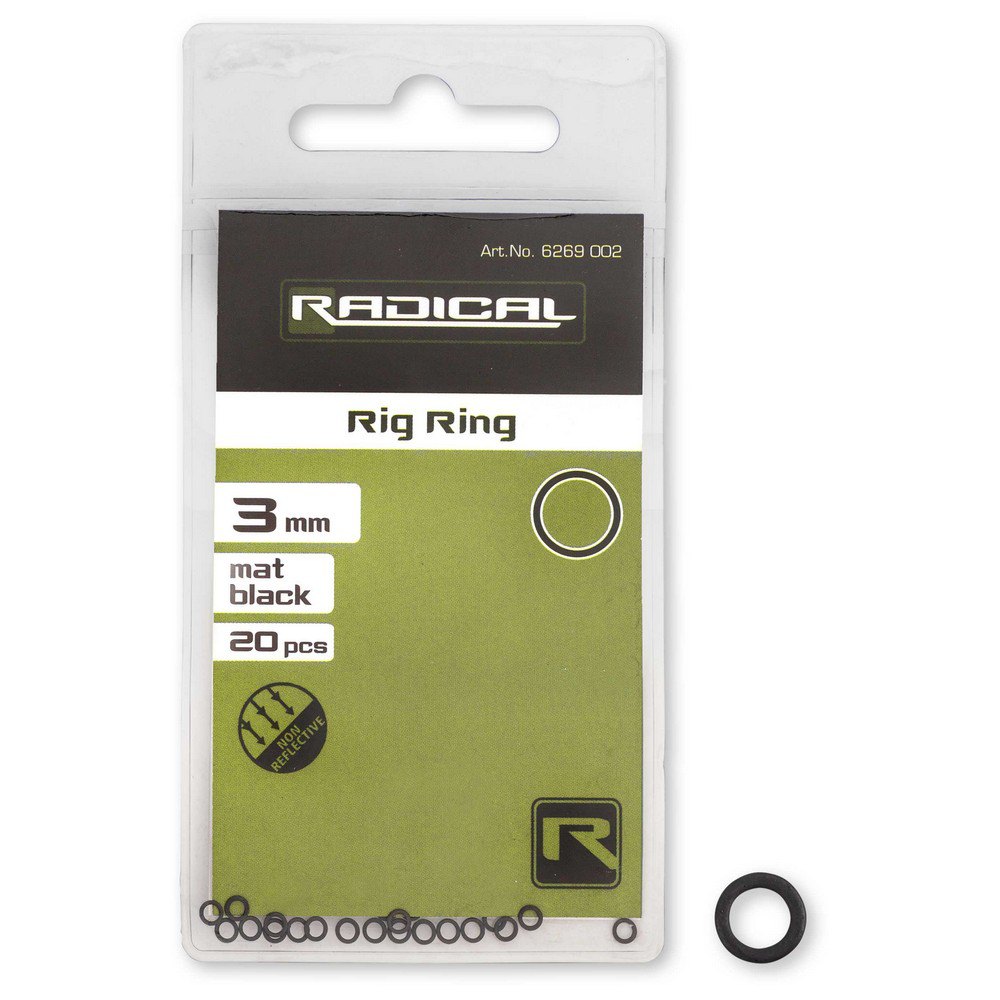 Radical 6269003 Ring Ring S Черный  Mat Black Non Reflective 5.3 mm 