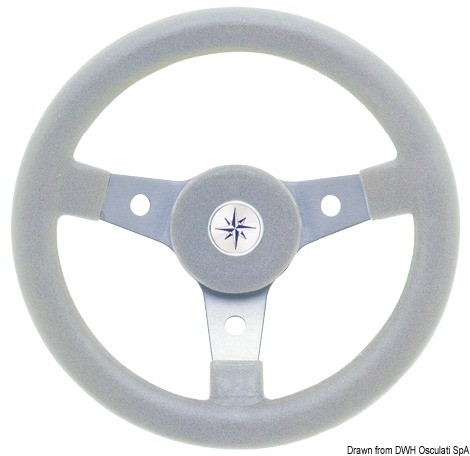 Купить Delfino steering wheel grey 310 mm, 45.158.11 7ft.ru в интернет магазине Семь Футов