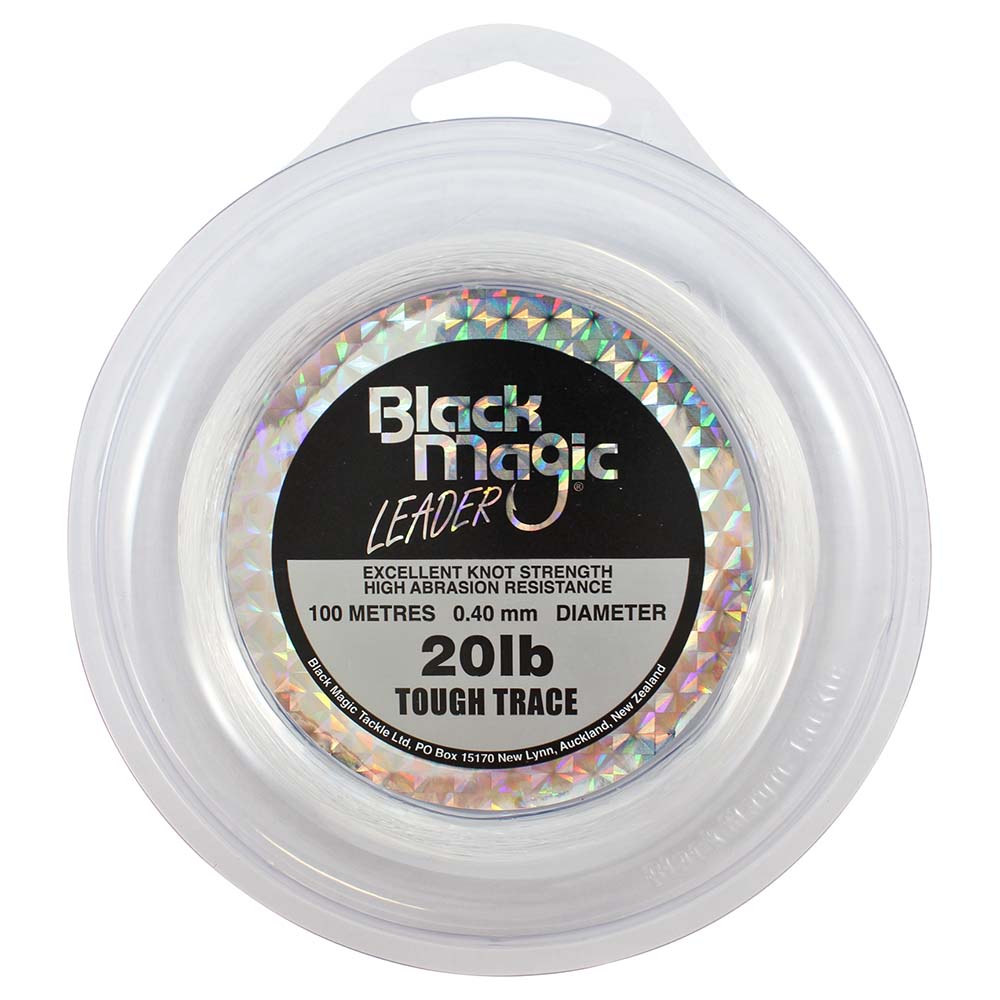 Black magic BMHARD060 Tough Trace 100 M линия Многоцветный Clear 0.700 mm 