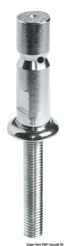 Купить Stanchion base AISI316 45 x 1.5 mm, 41.173.26 7ft.ru в интернет магазине Семь Футов