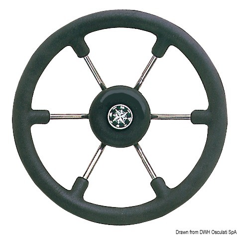 Купить SS steering wheel black 400 mm, 45.139.40 7ft.ru в интернет магазине Семь Футов