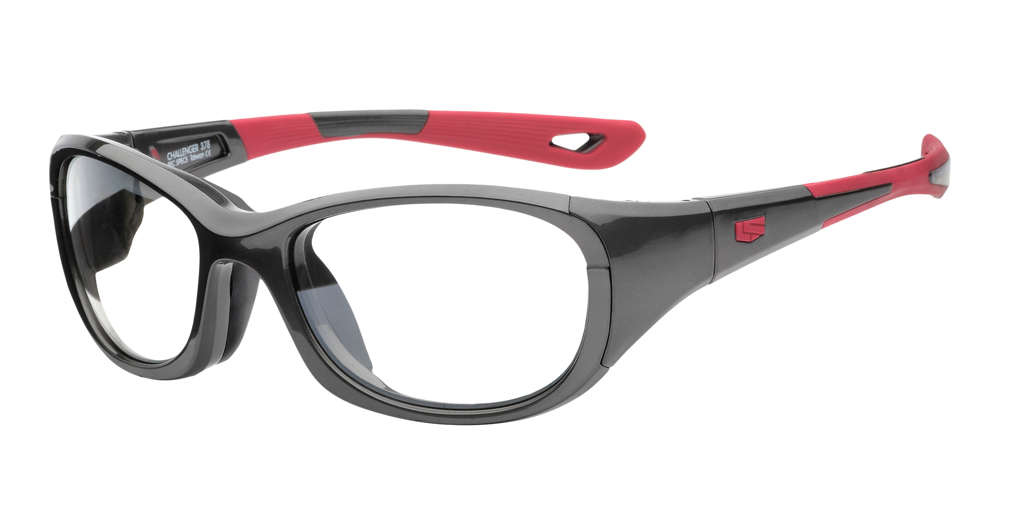 Купить Спортивные очки с диоптриями Rec Specs / Challenger / Shiny Gun Metal Red, chlngrsgrd6019135csf 7ft.ru в интернет магазине Семь Футов