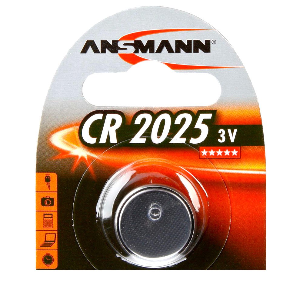 Ansmann ANS5020142 CR 2025 Аккумуляторы Серебристый
