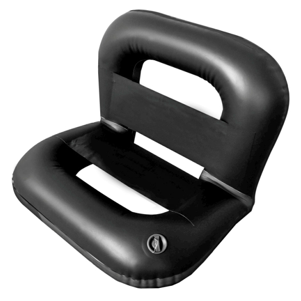 Надувное кресло в лодку (72х65х65 см) (Цвет фурнитуры для лодок Черный) TRON70_N2