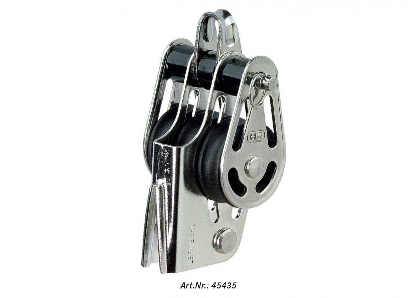 Купить SPRENGER Mini Block with Ring and V-Cleat / 3-sheave 45435-bvs 7ft.ru в интернет магазине Семь Футов