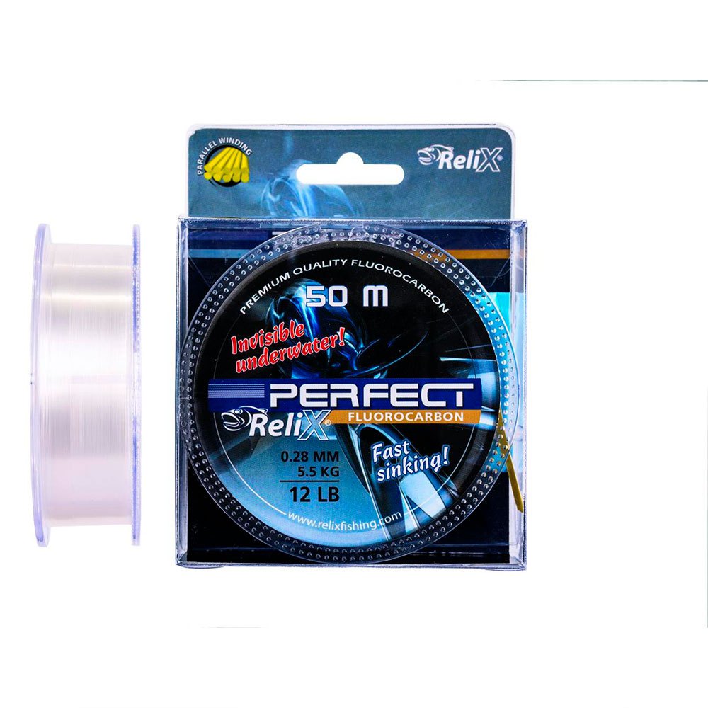 Relix PF507 Perfect 50 m Фторуглерод Бесцветный Clear 0.200 mm