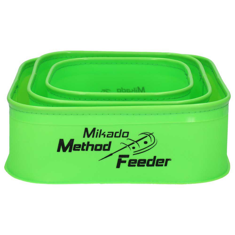 Mikado UWI-MF-007-SET Method Feeder 007 Set Сумка Tackle Stack Желтый Green