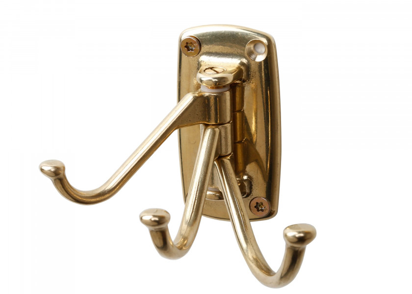 Купить Triple Clothing Hooks, swiveling / brass 16645-bvs 7ft.ru в интернет магазине Семь Футов