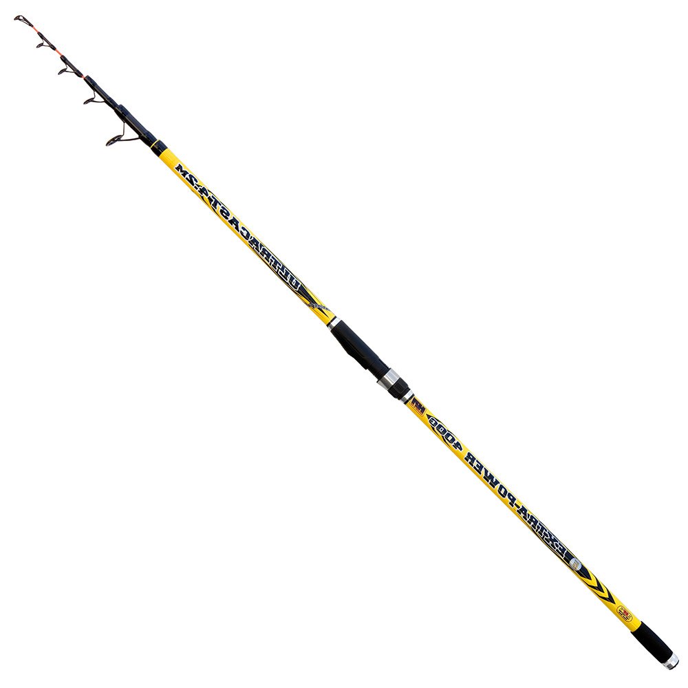 Fishing ferrari 2282503 UltraExtra Power WWG Удочка Для Серфинга Желтый Yellow 4.20 m 