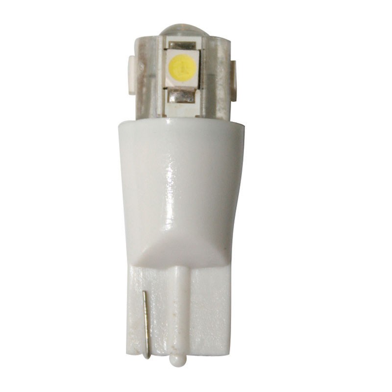 Лампочка светодиодная Lalizas 71229 для навигационных огней холодный белый свет 4 светодиода SMD+1LED 12 В T10 W2,1х9,2D