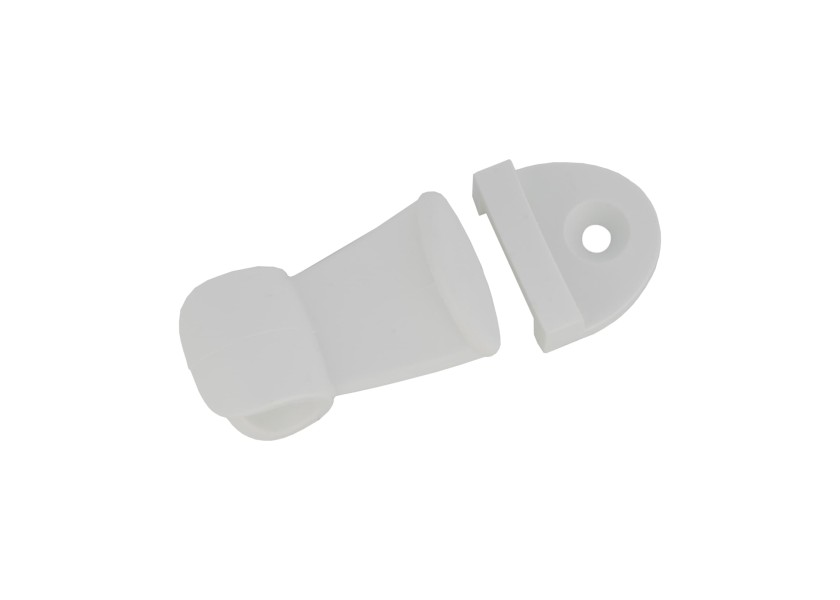 Купить OCEANAIR CS-PSH-RSH-CSH-BSH-WEIS Настенный кронштейн и ручка для рулонных штор с жалюзи / Цвет: Белый 7ft.ru в интернет магазине Семь Футов