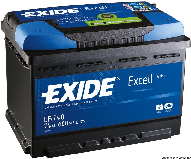 Купить Exide Excell starting battery 100 Ah, 12.403.05 7ft.ru в интернет магазине Семь Футов