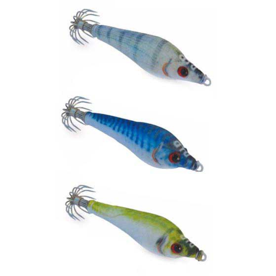 DTD 40386-M Silicone Real Fish Кальмар 70 Mm 55g Голубой Mackerel