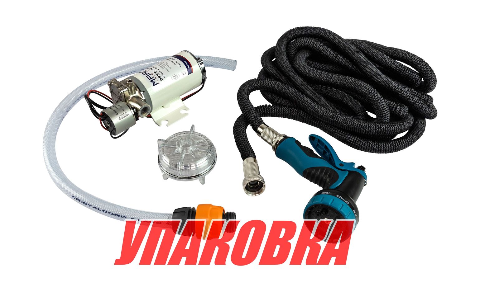 Купить Комплект для мытья палубы Marco DP3/E Washdown Kit, 12/24 В, 14 л/мин, 43.5 PSI (3 бар) (упаковка из 2 шт.) 16480115_pkg_2 7ft.ru в интернет магазине Семь Футов
