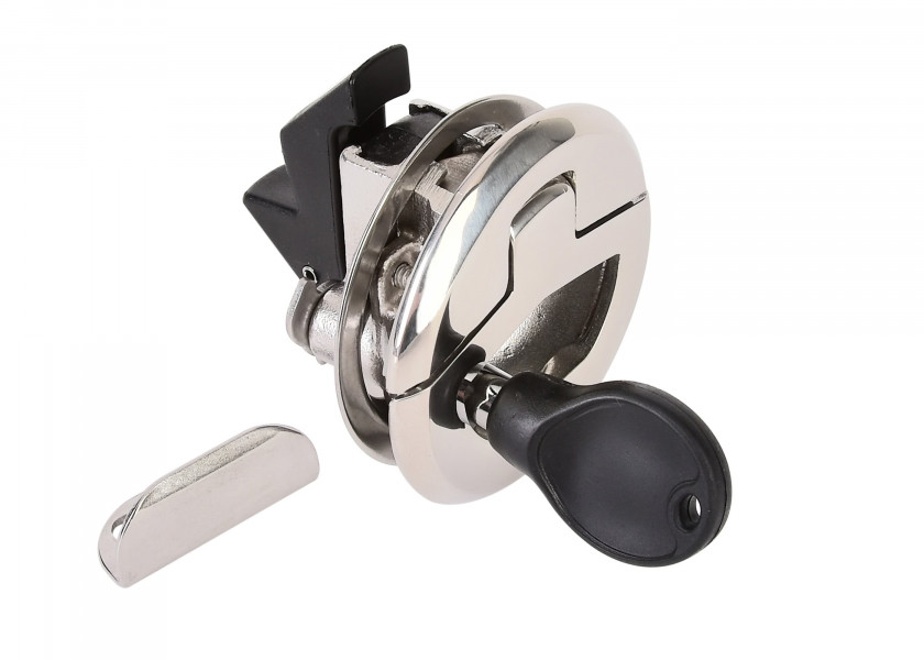 Купить Круглая подъемная ручка с замком 7ft.ru в интернет магазине Семь Футов