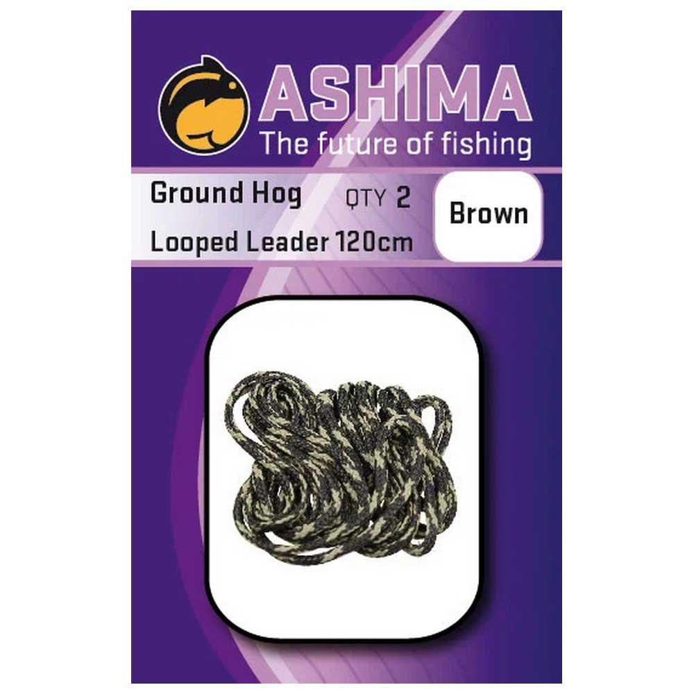 Ashima fishing ASGHLB Ground-Hog 120 cm Лидер  Brown